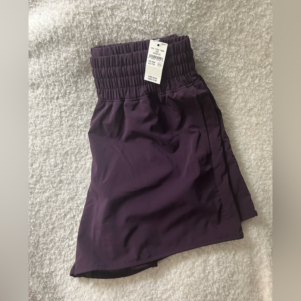 NWT Aerie Purple Athletic Shorts